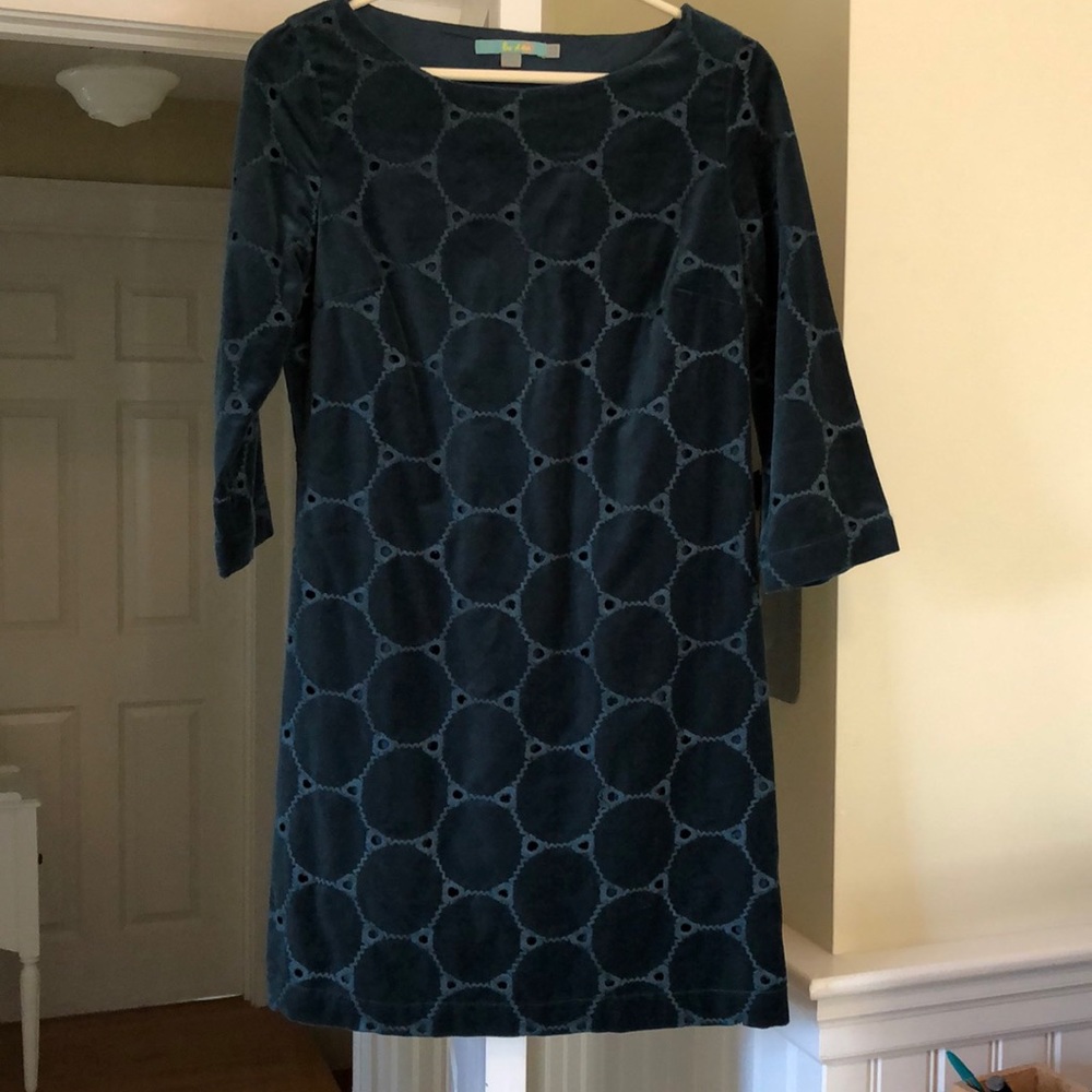 Boden velvet dress